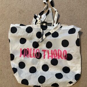 Tabitha Brown x Target Hello There Polka Dot Tote